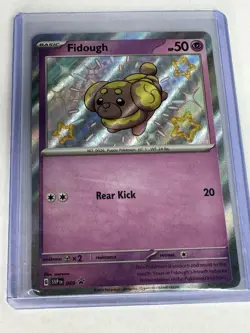Shiny Fidough S 266/190 SV4a Shiny Treasure ex - Pokemon Card Japanese JP NM - Image 1