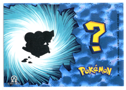 POKEMON - WHOS THAT POKEMON U * FLYING PIKACHU W/ BALLOONS * GLITTER FOIL CARD - Image 2