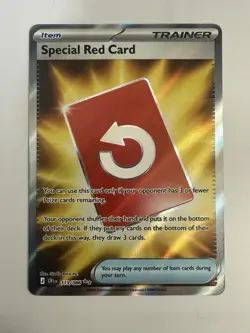 Special Red Card 113/086 Me04: Chaos Rising Holo - Image 1