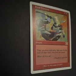 Wizards of the Coast Final Fortune MTG Instant Red EN D. Alexander Gregory - Image 2