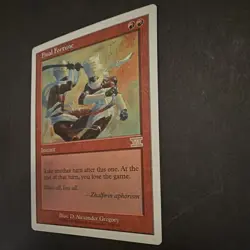 Wizards of the Coast Final Fortune MTG Instant Red EN D. Alexander Gregory - Image 3
