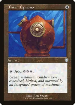 MTG - Thran Dynamo (Retro) - The Brothers' War Commander - X1 - (NM) - #N6547 - Image 1