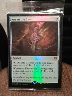 Key to the City Kaladesh Regular New Mint Condition Rare - Image 1