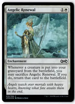 Angelic Renewal UMA 10 Magic: The Gathering Foil C NM - Image 1