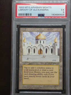 Library of Alexandria - MTG: Magic the Gathering - Arabian Nights - PSA 5 EX - Image 1