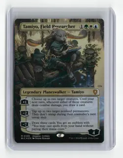 Tamiyo, Field Researcher (Borderless) Commander: Bloomburrow Foil #100 Mythic - Image 1