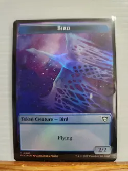 Pest 9 / Bird 3 - Foil - Token - EOE - NM - MTG Magic the Gathering - Image 4