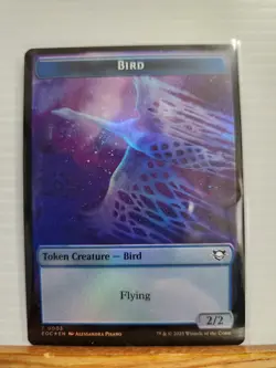 Pest 9 / Bird 3 - Foil - Token - EOE - NM - MTG Magic the Gathering - Image 5