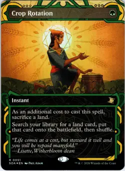 Crop Rotation 51 Secrets of Strixhaven: Mystical Archive Foil NM - Image 1