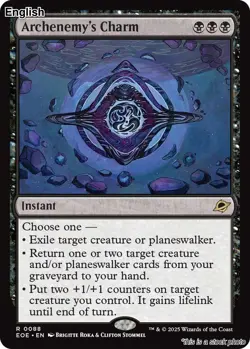 Archenemy's Charm EN [EOE - 88] - NM TCG MTG - Image 1