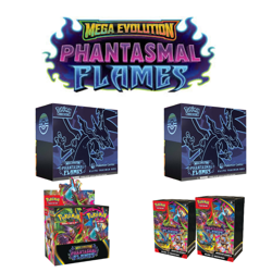 POKEMON CENTER Phantasmal Flames 2x ETB 2x Booster Bundles 1x Booster Box - Image 1