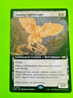 MTG - Duskmourn House of Horror - Soaring Lightbringer - Extended Art - Image 1