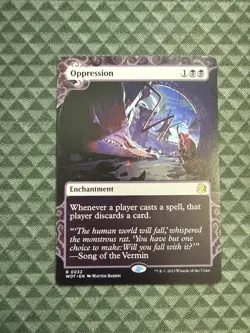 MTG Oppression #0032 Rare Wilds of Eldraine: Enchanting Tales (WOT) - Image 1