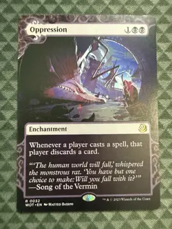 MTG Oppression #0032 Rare Wilds of Eldraine: Enchanting Tales (WOT) - Image 2