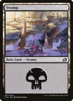 Swamp 267 0267 MTG IKO Land NP - Image 1