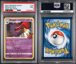 2022 Pokemon Trick or Trade Gengar Holo #057/198 PSA 9 - Image 1