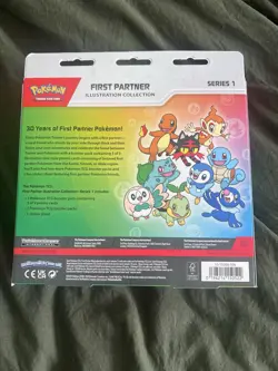 Pokemon TCG First Partner Illustration Collection Series 1 Promo Collection Box - Image 2