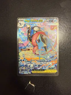 Mega Greninja EX 116/086 Chaos Rising Special Illustration Rare SIR TCG NM/M - Image 1
