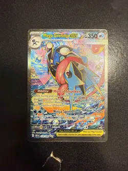 Mega Greninja EX 116/086 Chaos Rising Special Illustration Rare SIR TCG NM/M - Image 3