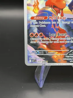 Pokemon TCG Ethan’s Magcargo 222/217 Ascended Heroes IR NM - Image 3