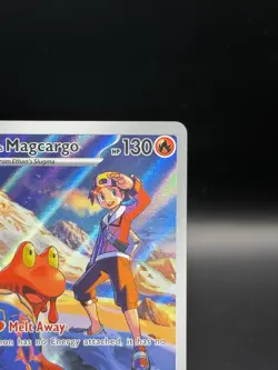 Pokemon TCG Ethan’s Magcargo 222/217 Ascended Heroes IR NM - Image 4