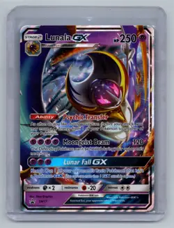 Lunala GX - SM17 Black Star Promo (Pokemon) NM - Image 1