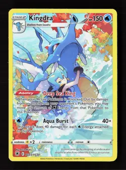 Kingdra TG03/TG30 Holo Astral Radiance Trainer Gallery Pokemon NM - Image 1