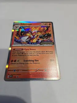 2024 Pokemon Infernape Twilight Prerelease STAFF Promo #116 - Image 2