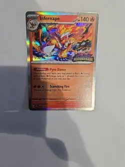 2024 Pokemon Infernape Twilight Prerelease STAFF Promo #116 - Image 3