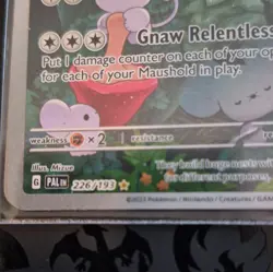 Pokemon TCG Maushold 226/193 Paldea Evolved Illustration Rare Full Art Holo EN - Image 2