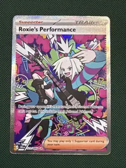 Roxie's Performance 121/086 Special Illustration Rare Pokemon Chaos Rising - Image 1
