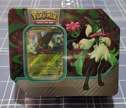 Pokemon TCG 2023 Paldea Partners Meowscarada Tin Brand new sealed - Image 1