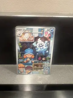 Vanillish Snowflake Holiday Stamp 190/182 Paradox Rift, Pokemon TCG - Image 1
