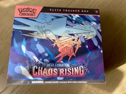Pokemon Chaos Rising Elite Trainer Box Factory Sealed ETB NEW - Image 1