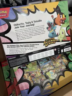 Pokemon Mega Evolution Ascended Heroes First Partners Deluxe Pin Collection 6 ct - Image 3