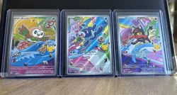 Pokemon TCG First Partner Series 1 Pack Rowlet Litten Popplio Holo - Image 1