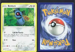 BELDUM 116/185 C VIVID VOLTAGE POKEMON NM/M (CRIMP ERROR) - Image 1