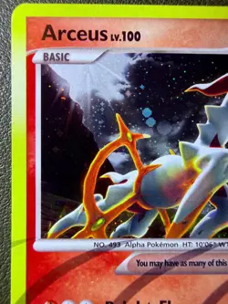 The Pokemon Company Arceus Arceus AR3 Holo Rare Holo English - Image 2