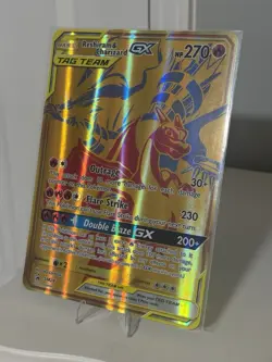 Pokemon Tcg 2021 Reshiram & Charizard GX Tag Team Black Star Promo SM247 Jumbo - Image 2