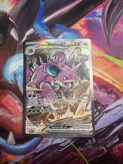 Pokemon - Team Rocket's Nidoking ex - 233/182 Destined Rivals - Image 1