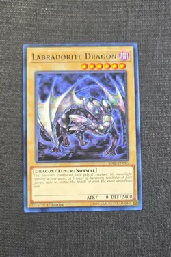 Yu-Gi-Oh! Labradorite Dragon SDRR-EN016 Rokket Revolt 1st Edition - Image 1