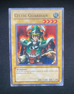 Celtic Guardian Lob-En007 Yugioh EX Legend of Blue Eyes (MP) - Image 1