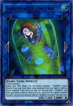 Shaddoll Construct - DUPO-EN094 - Ultra Rare - 1st Edition - Lightly Played - Image 1
