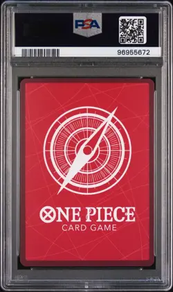 One Piece Premium Card Collection Uta #P-011 Leader ENGLISH - PSA 9 MINT - Image 2