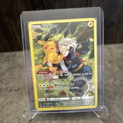 Pokemon TCG Pikachu TG05/TG30 Trainer Gallery Full Art Lost Origin, NM - Image 1