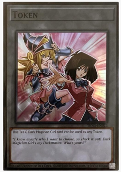 Tea and Dark Magician Girl Alliance Insight Token TKN5-EN022 Sealed Yugioh - Image 1