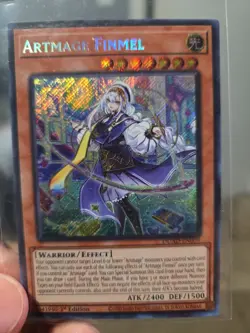 Artmage Finmel DUAD-EN009 Secret Rare Duelist's Advance NM 1st Ed YUGIOH - Image 1