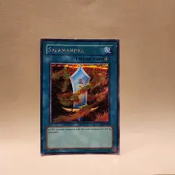 Yugioh Salamandra DDS-006 Parallel Secret Rare Game Promo LP - Image 1