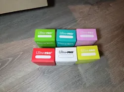 Ultra Pro 60 Card Deck Box Set of 6 Magic, Pokemon, Yugioh, Lorcana, Storage Box - Image 2