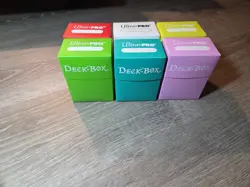 Ultra Pro 60 Card Deck Box Set of 6 Magic, Pokemon, Yugioh, Lorcana, Storage Box - Image 3